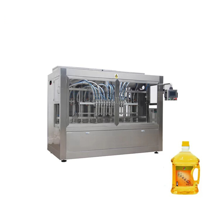 1L saulespuķu eļļas pudeļu pildīšanas mašīna